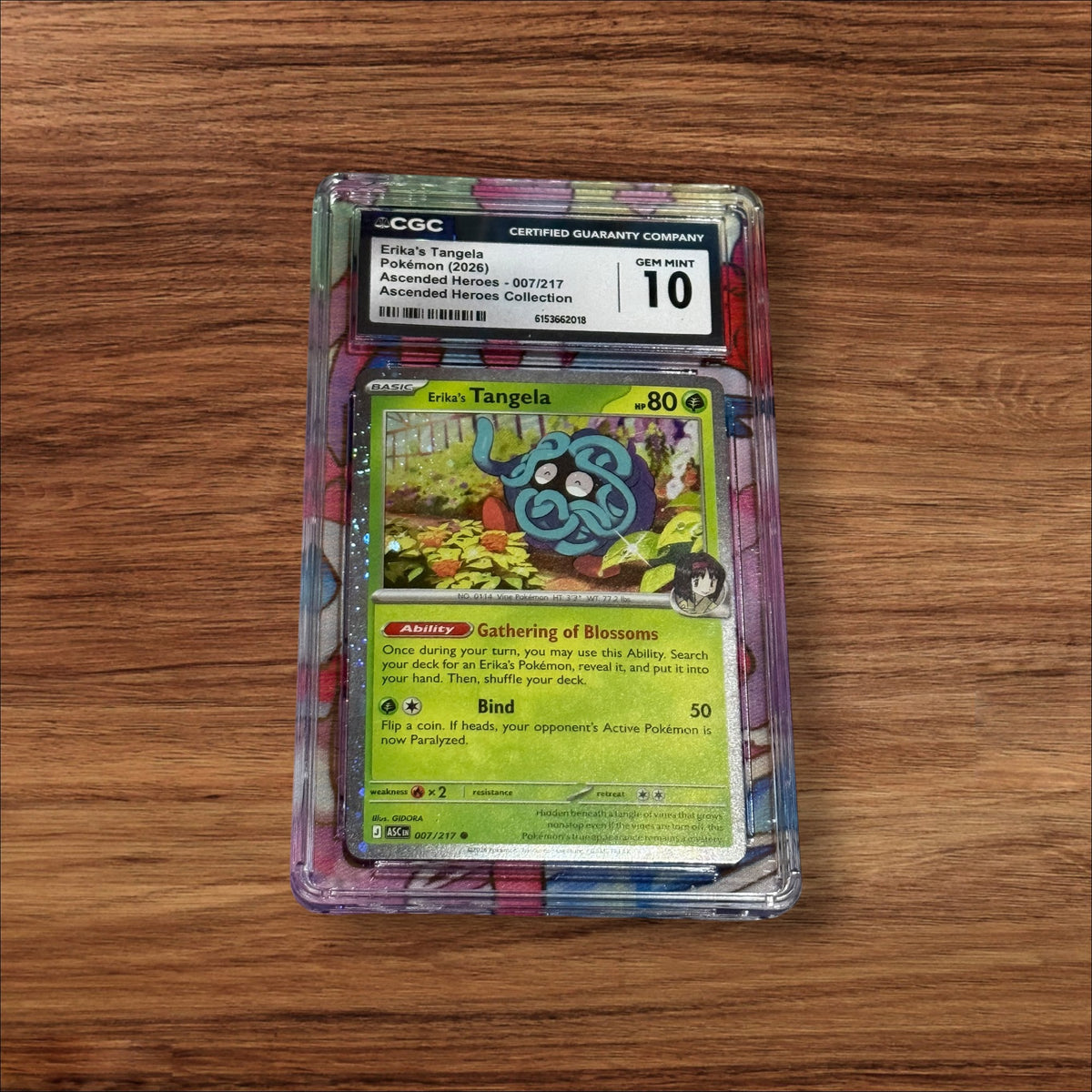 Erika’s Tangela CGC 10 - 007/217