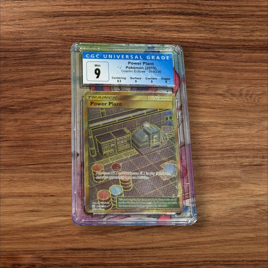 2019 Pokémon Power Plant CGC 9 Mint