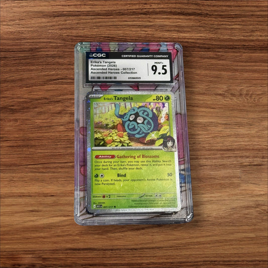 Erika’s Tangela CGC 9.5 007/217