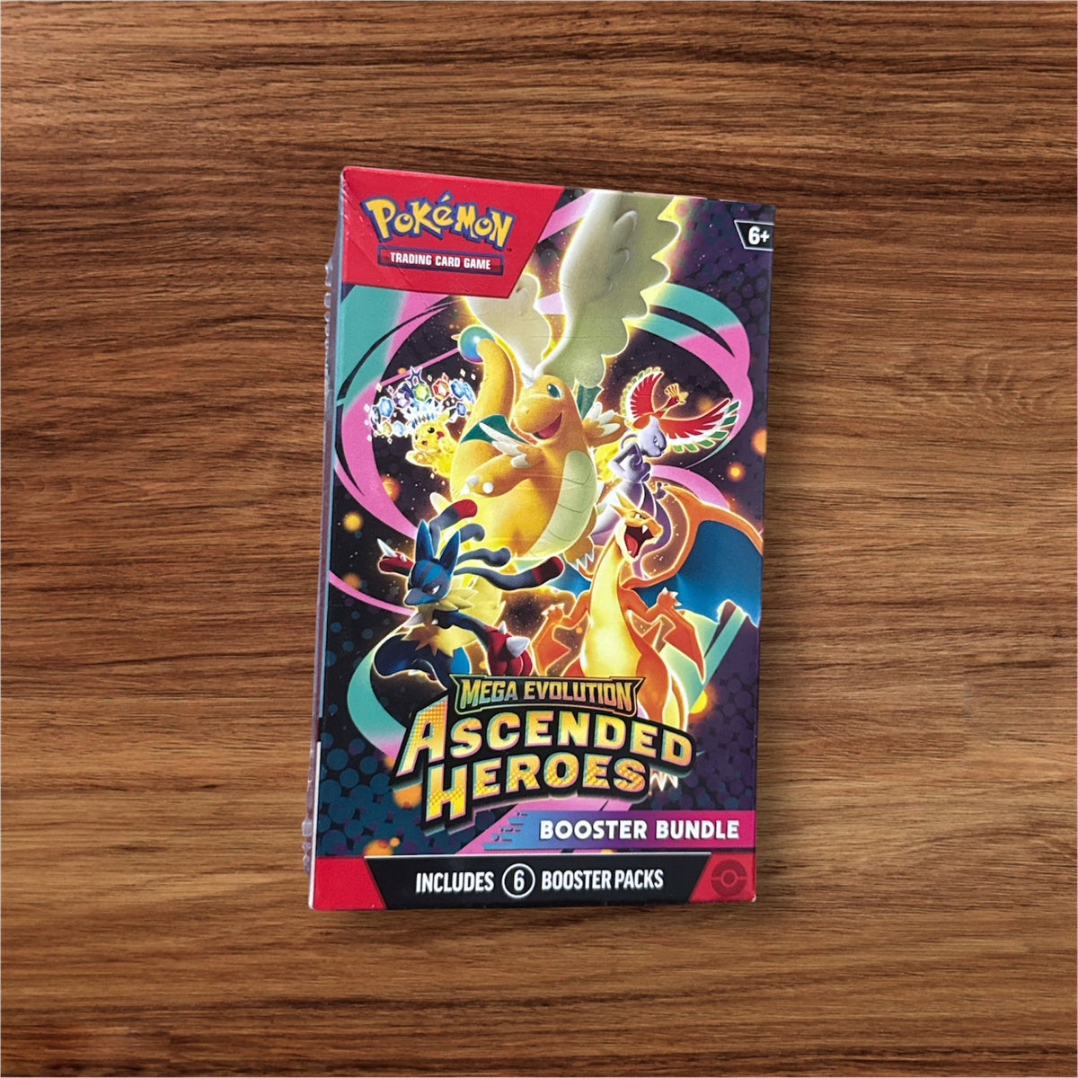Pokémon TCG Mega Evolution—Ascended Heroes Booster Bundle (6 Packs) — Factory Sealed!