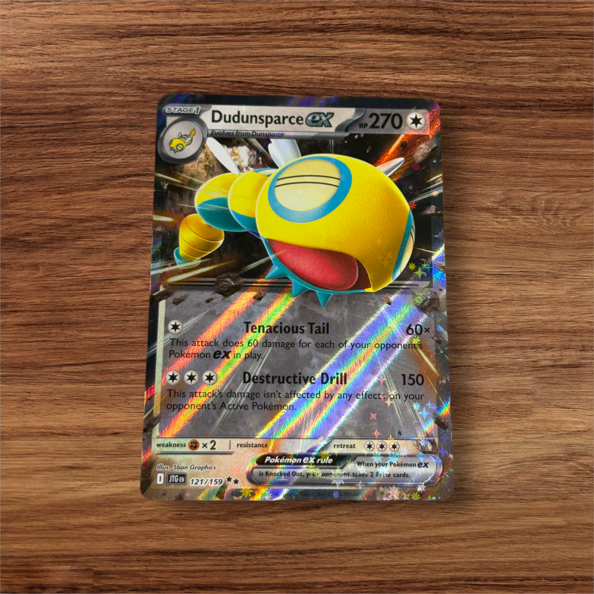 Dudunsparce ex 121/159 NM
