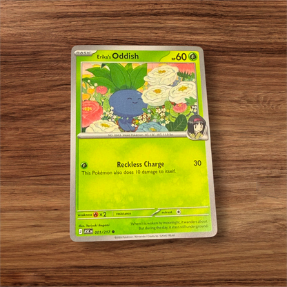 Erika’s oddish 001/217 NM