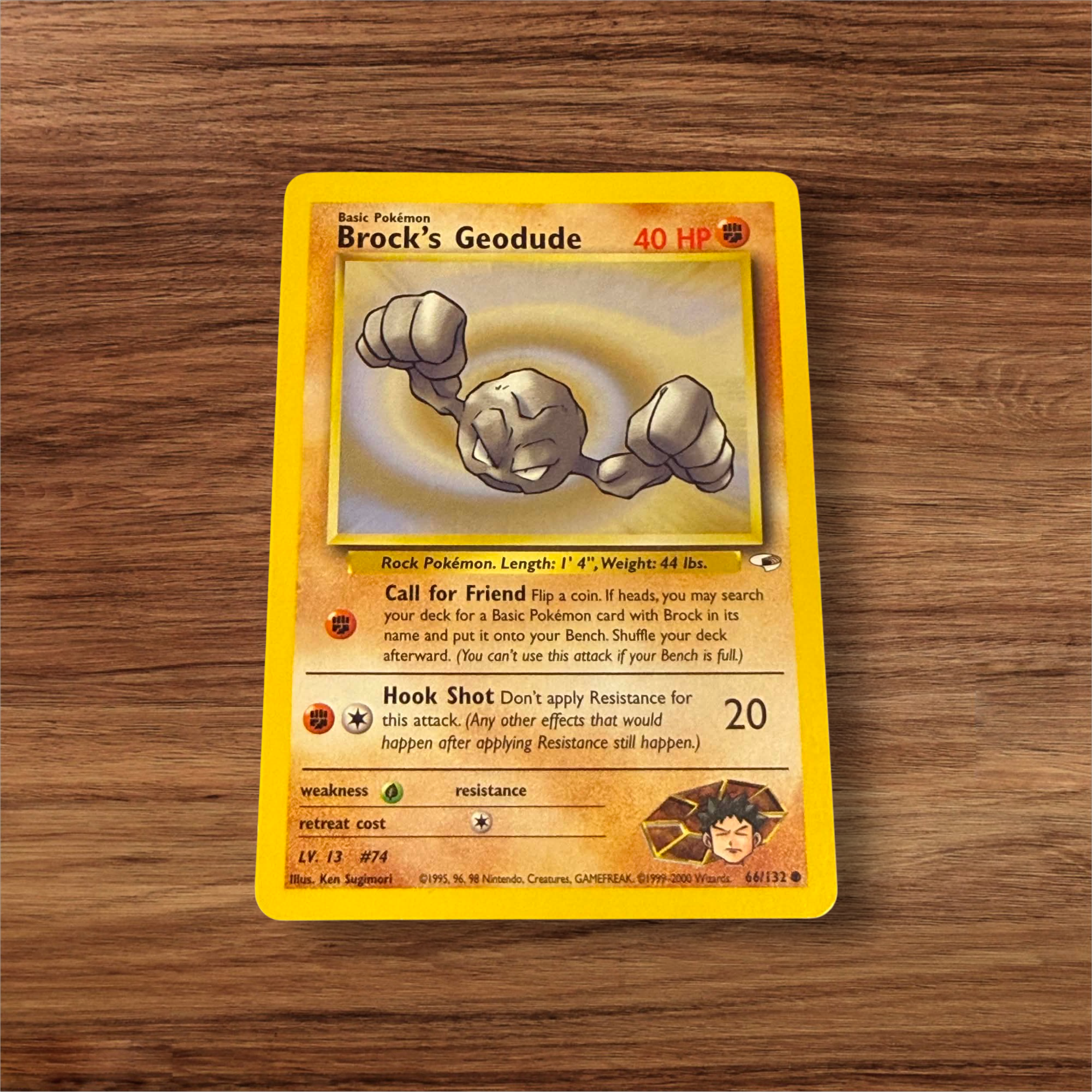 Brock’s Geodude NM