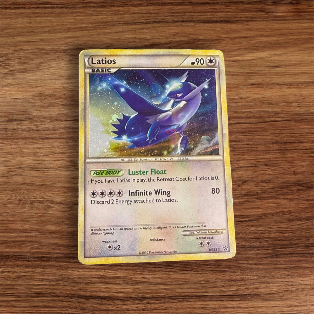 Latios HGSS11 HP/DMG
